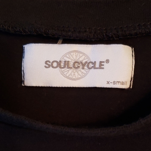 SoulCycle Texas Black Muscle Tee Sz XS - Picture 3 of 8